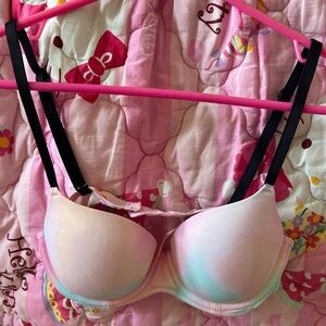 Victoria’s Secret pink pastel wear everywhere lightly lined bra 32B